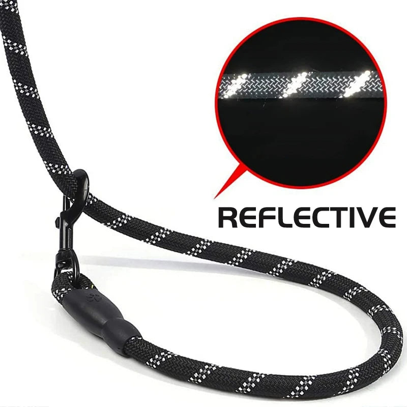 Double Heavy-Duty Reflective Dog Leash