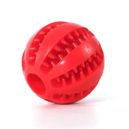 Interactive Rubber Treat Ball for Dogs