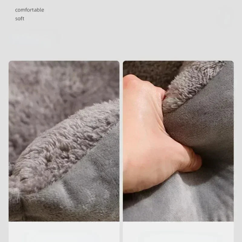 Cozy Plush Pet Bed for Cats & Small Dogs