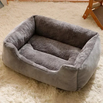 Cozy Plush Pet Bed for Cats & Small Dogs