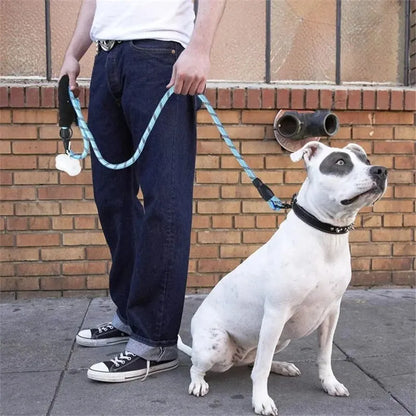 Double Heavy-Duty Reflective Dog Leash