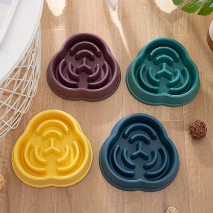 Anti-Choke Slow Feeder Dog Bowl