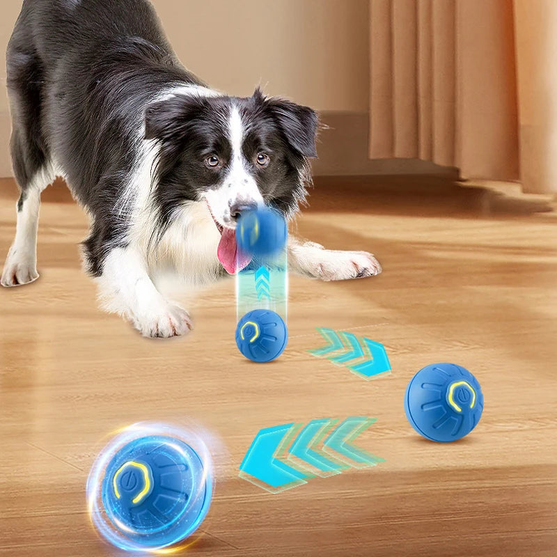 Smart Motion-Activated Dog Toy Ball