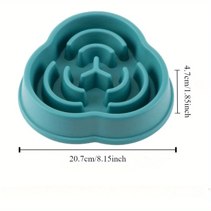 Anti-Choke Slow Feeder Dog Bowl