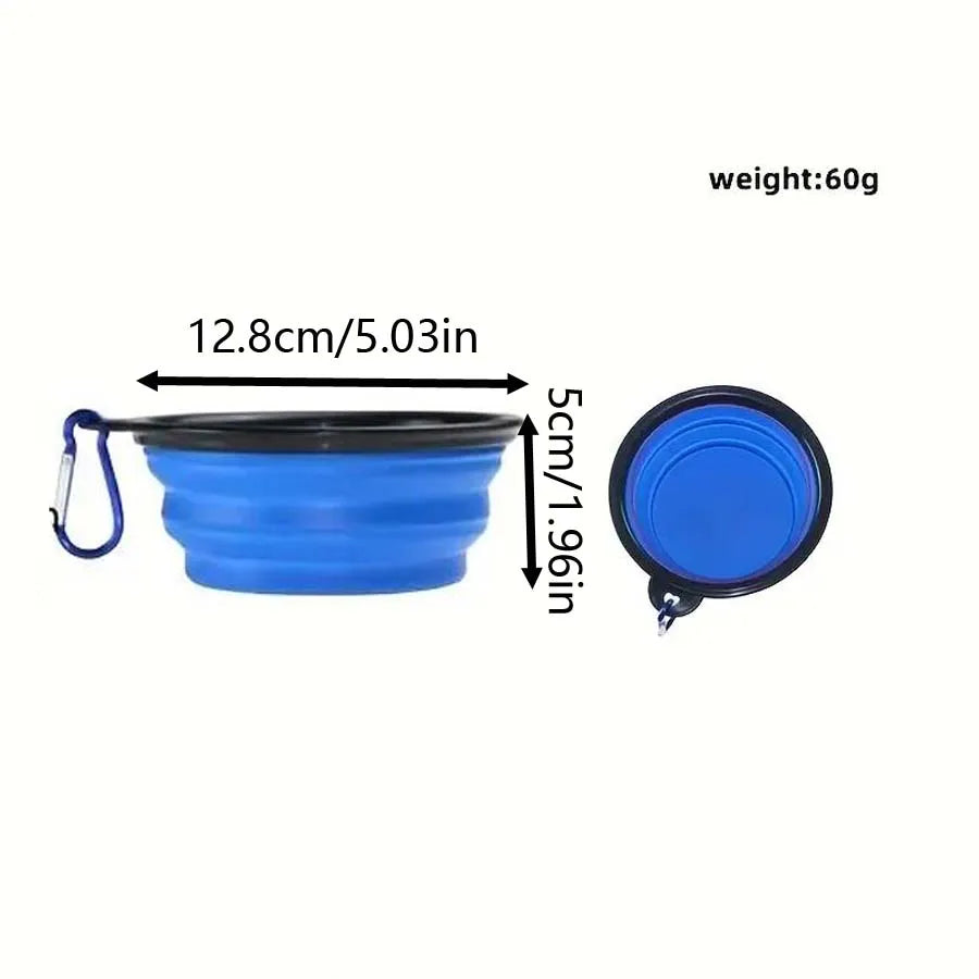 Collapsible Travel Dog Bowl