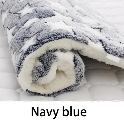 Soft Flannel Pet Sleeping Mat & Bed