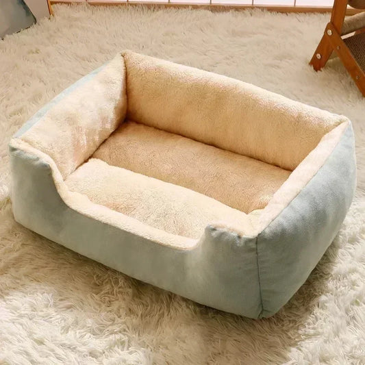 Cozy Plush Pet Bed for Cats & Small Dogs