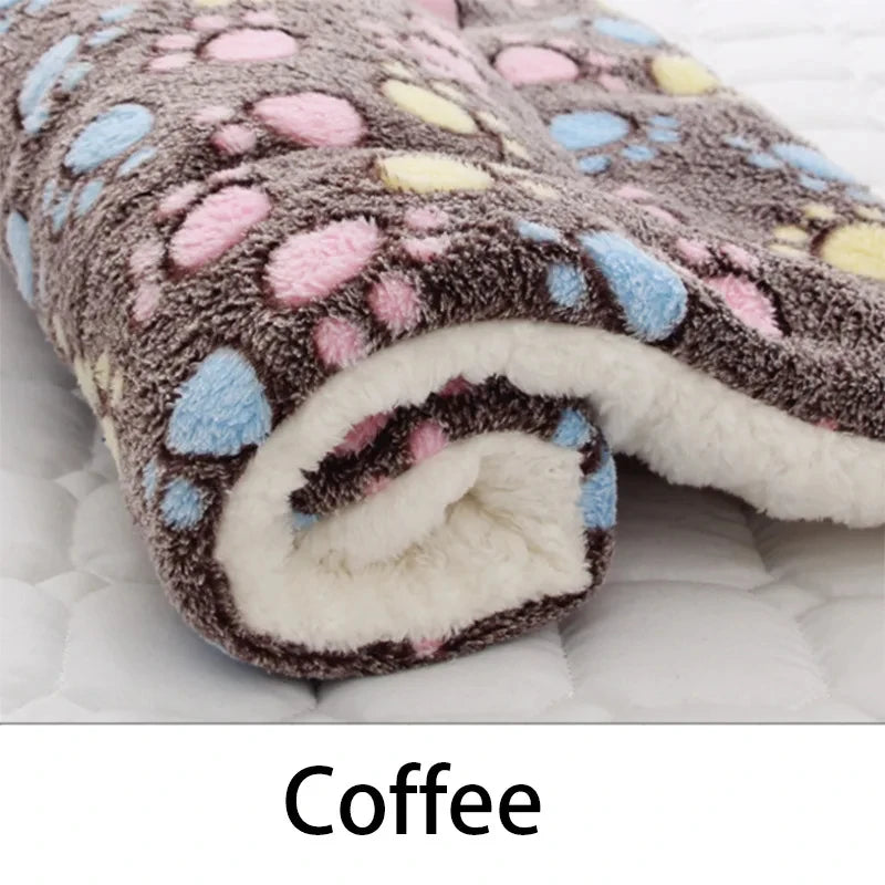 Soft Flannel Pet Sleeping Mat & Bed