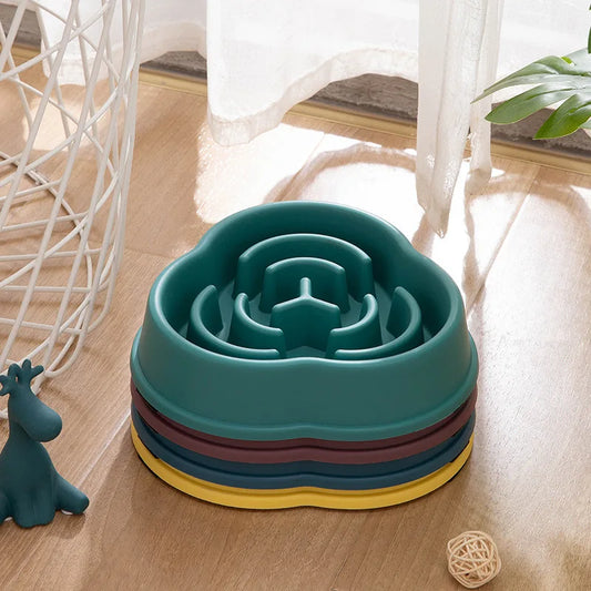 Anti-Choke Slow Feeder Dog Bowl