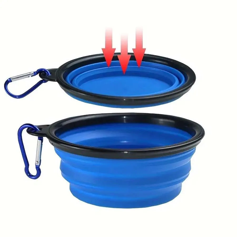Collapsible Travel Dog Bowl