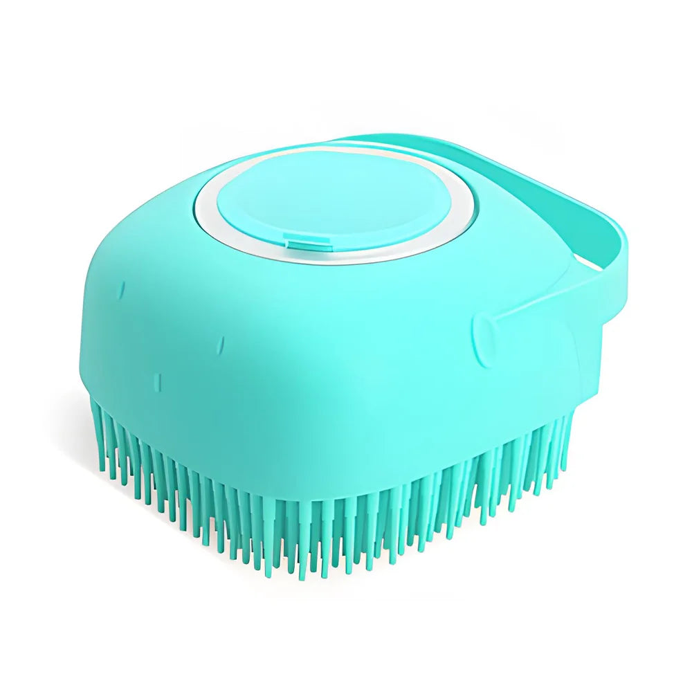 Silicone Pet Bath & Massage Grooming Gloves