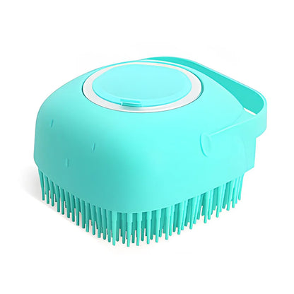 Silicone Pet Bath & Massage Grooming Gloves