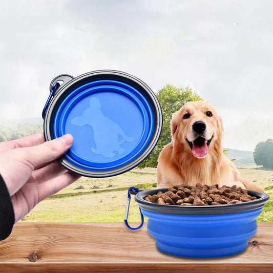 Collapsible Travel Dog Bowl