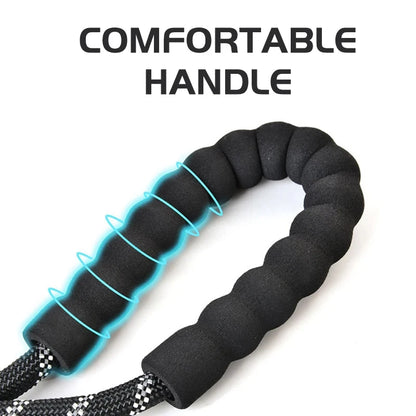 Double Heavy-Duty Reflective Dog Leash