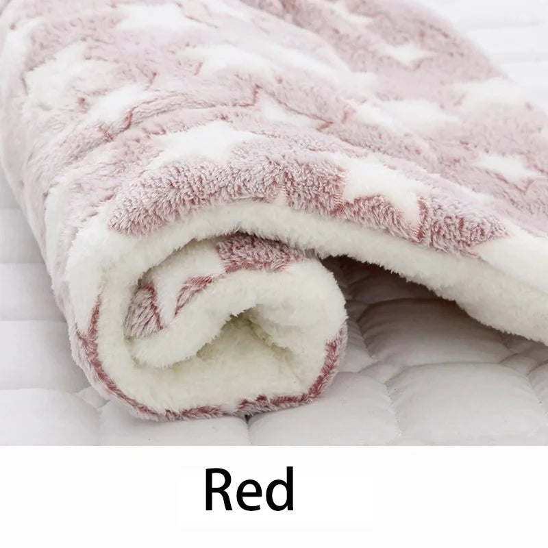 Soft Flannel Pet Sleeping Mat & Bed