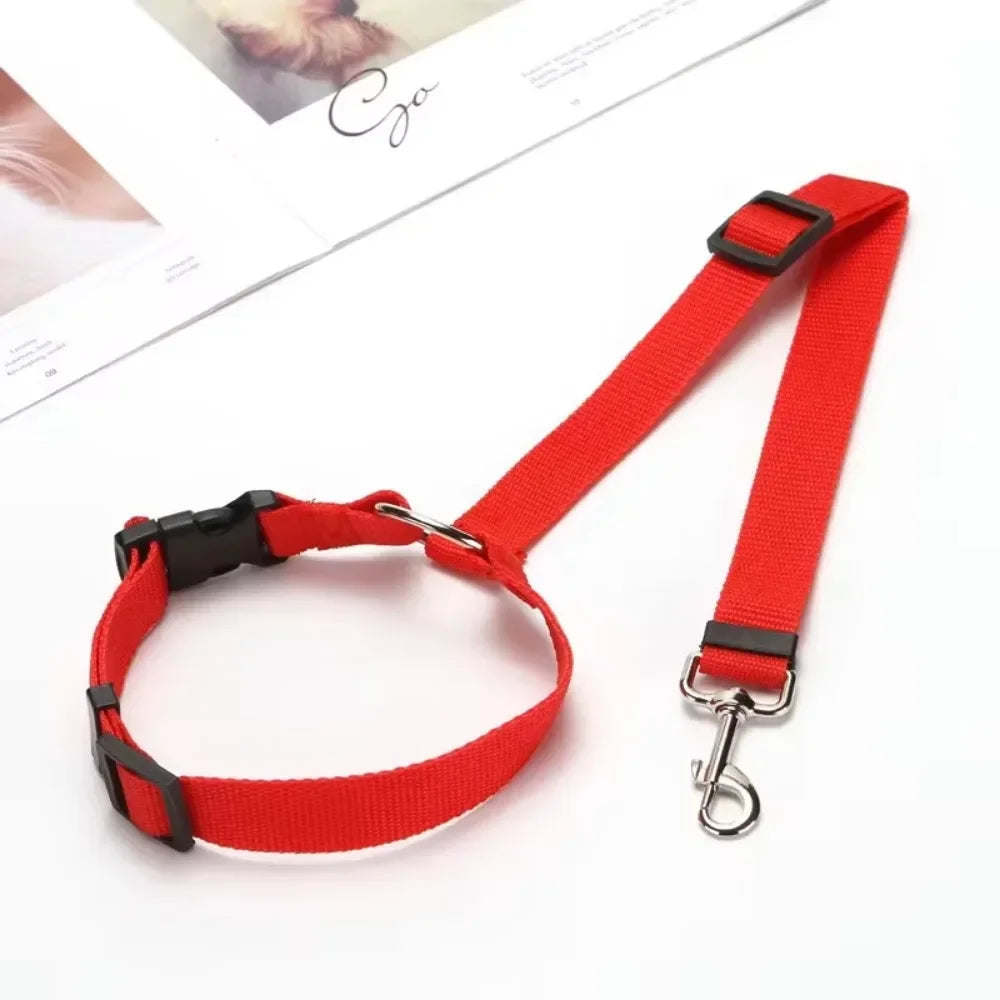 Adjustable Pet Seat Belt Leash for Car Travel