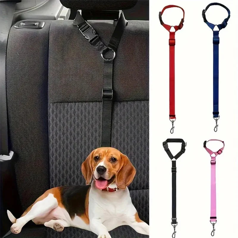 Adjustable Pet Seat Belt Leash for Car Travel