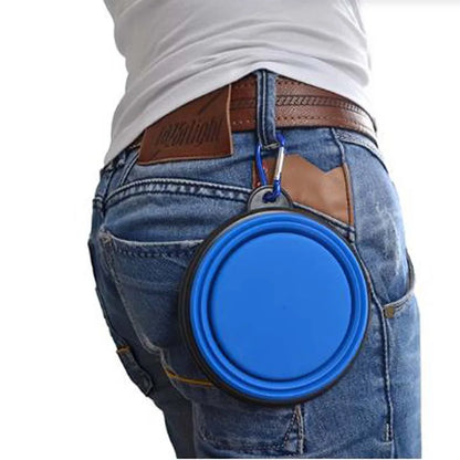 Collapsible Travel Dog Bowl