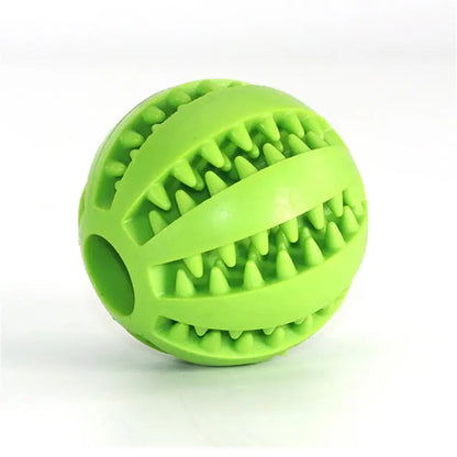 Interactive Rubber Treat Ball for Dogs